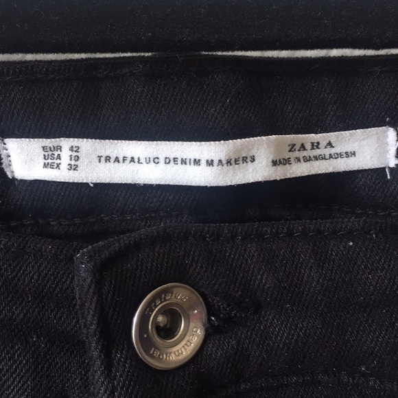Zara Mid high waisted jeans in black - Picture 5 of 8